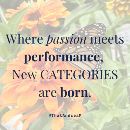 Where passion meets performance. New categories are born.